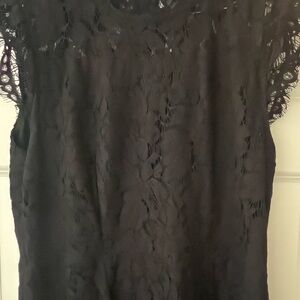 Chic Black Lace Dress